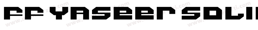 FF Yaseer Solid字体转换